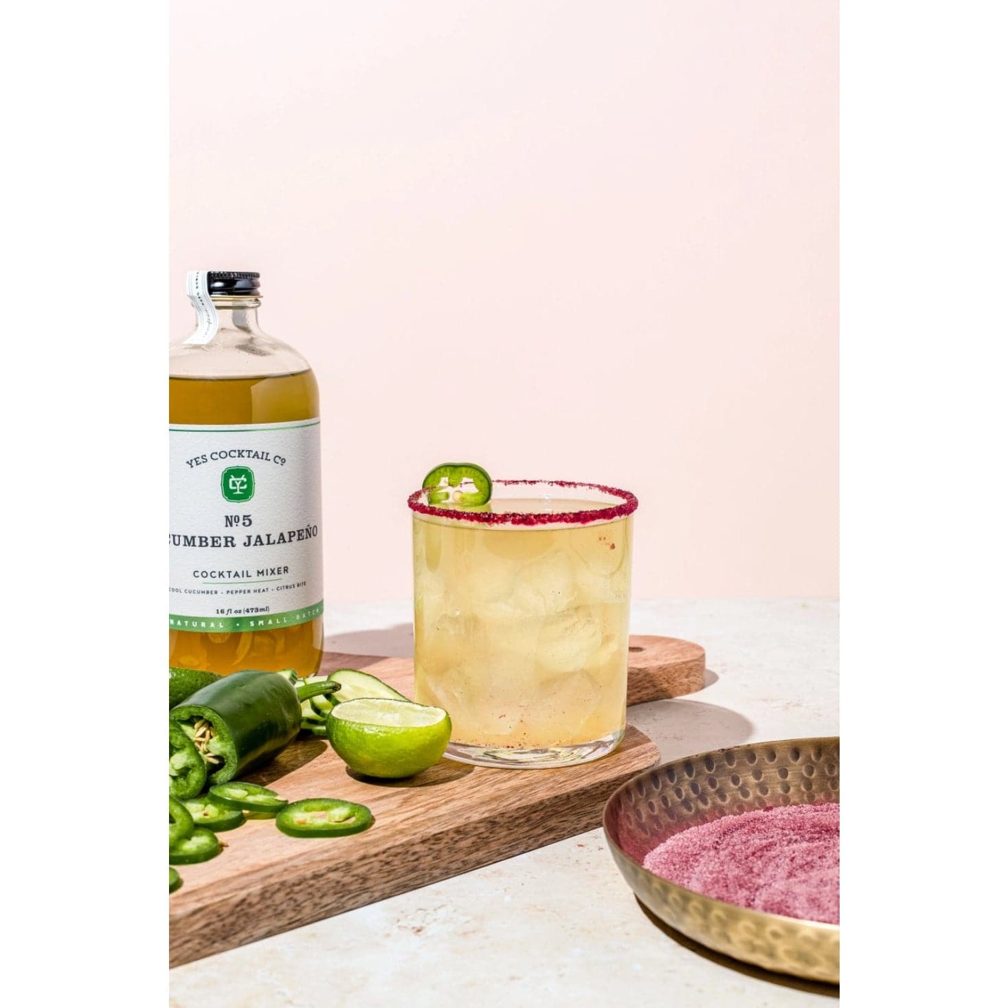 Cucumber Jalapeno Cocktail Mixer