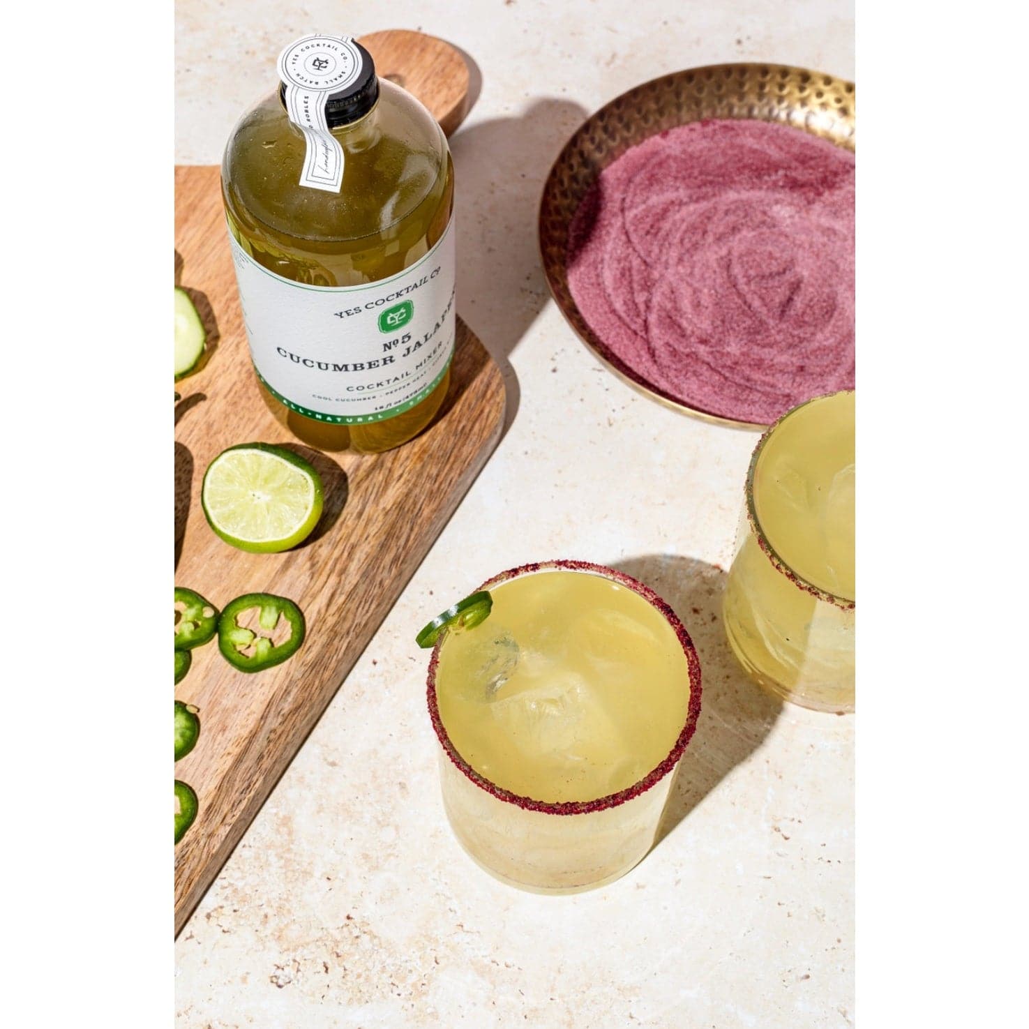 Cucumber Jalapeno Cocktail Mixer