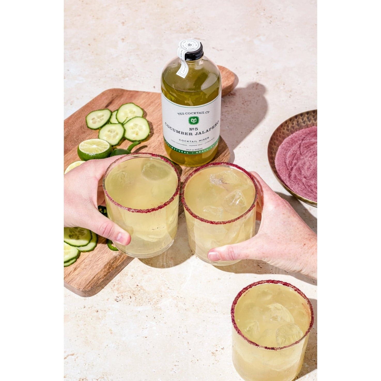 Cucumber Jalapeno Cocktail Mixer