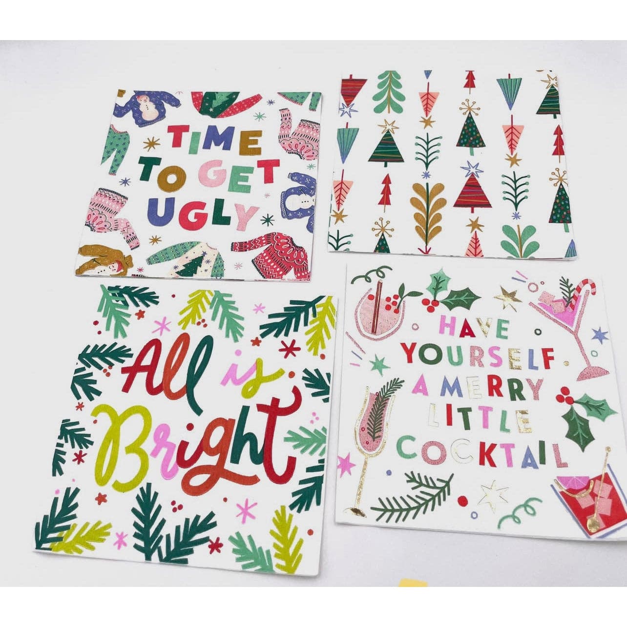 Have Yourself A Merry Little Cocktail, Christmas Cocktail Napkins- Pack of 20