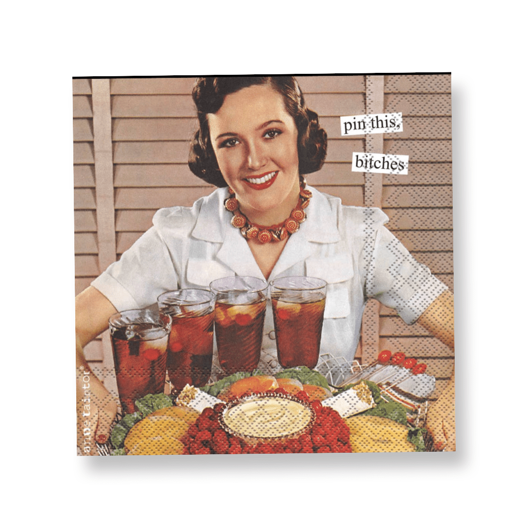 Anne Taintor ”Pin This”…Cocktail Napkins - Pack of 20