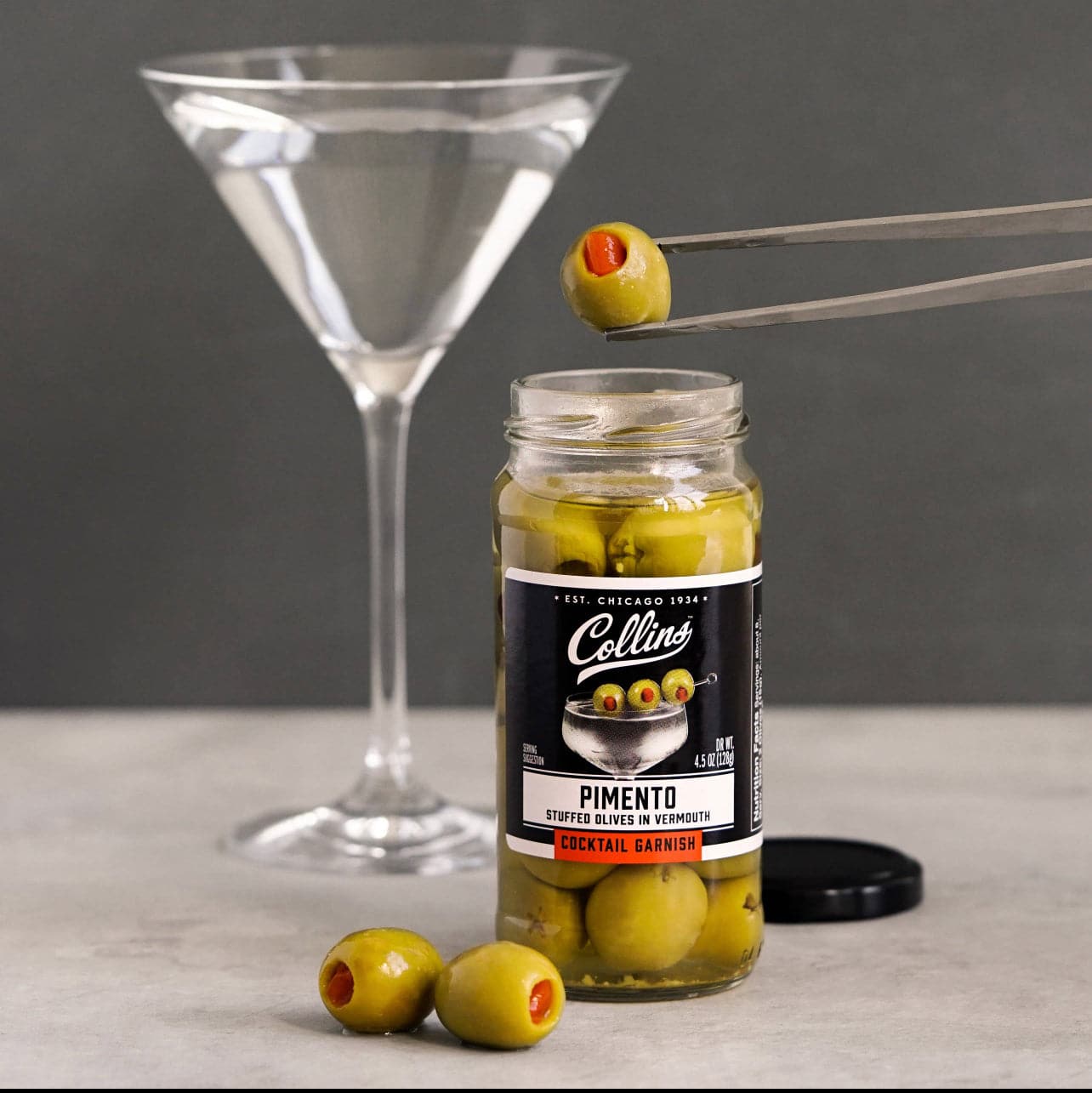 Vermouth Martini Pimento Olives