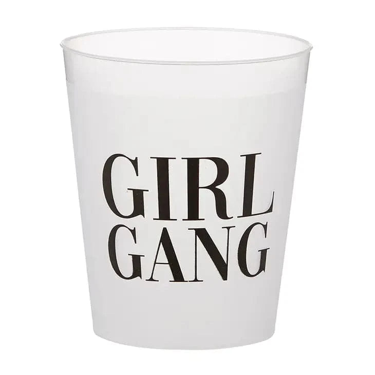 Girl Gang, Frosted Cups - Set of 8